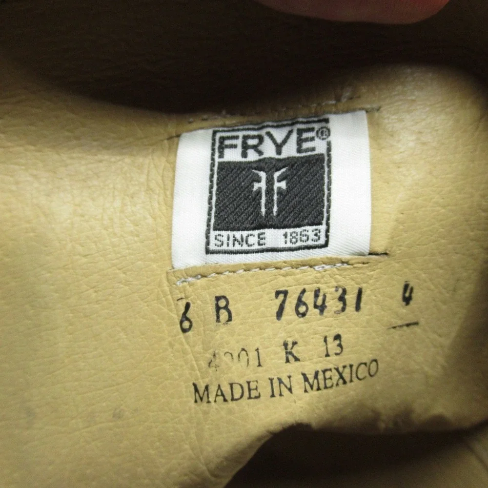 Frye few blemishes